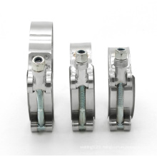 Heavy duty 316l 8mm flexible stainless steel single bolt quick hose clamps